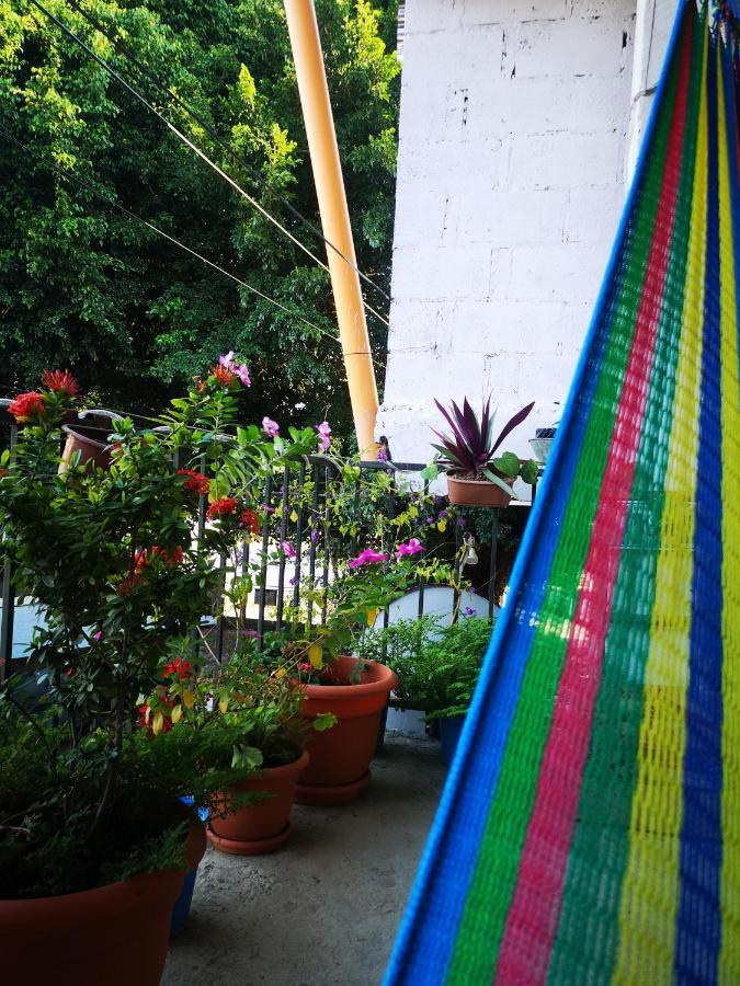 La Terraza Hostel Flores Bagian luar foto